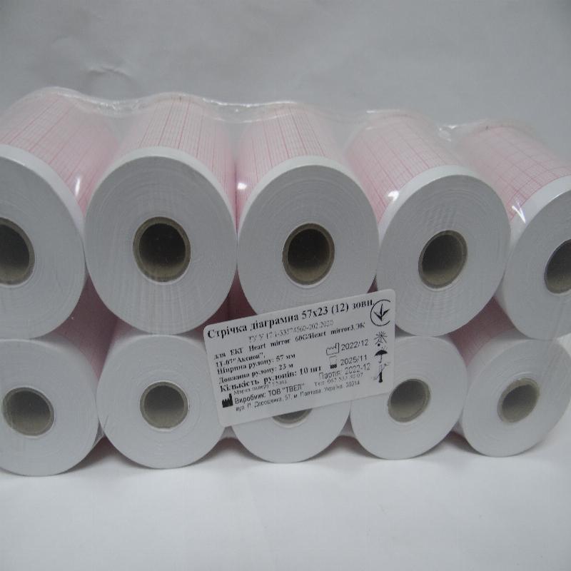 Стрічка діаграмна 57х23 (12) зовн.